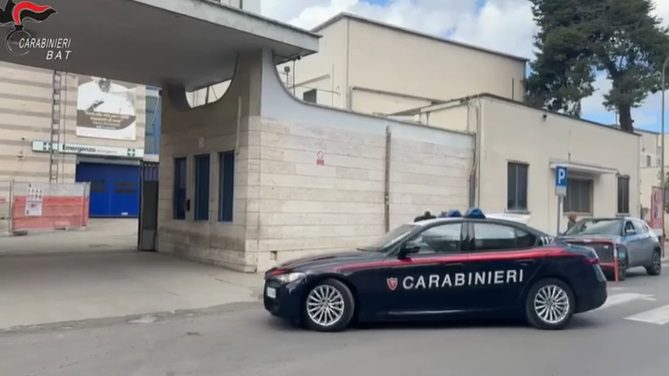 Carabinieri Ospedale Andria