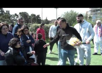 Ssc Bari, Calciatori In Visita Al Villaggio Berukha Per Gli Auguri Di Pasqua – Video
