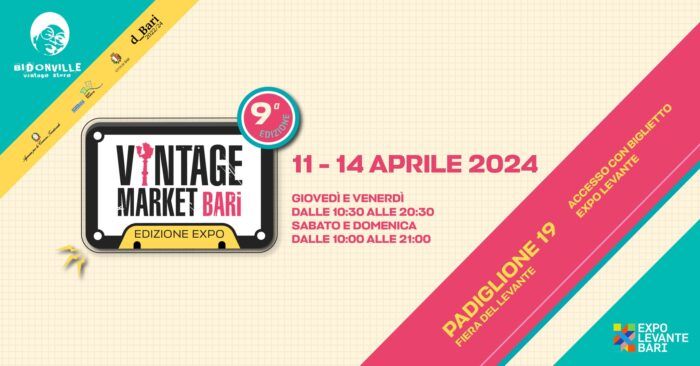 Vintage Market Locandina Aprile