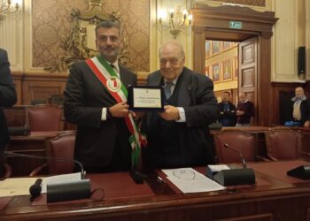 08 04 24 Questa Mattina A Palazzo Di Città La Premiazione Del Professor Filippo Maria Boscia