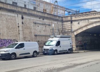 24 04 24 Posizionata Una Centralina Per Il Monitoraggio Delle Polveri Sottili Nel Sottopasso Di Via Quintino Sella In Vista Della Posa Della Pavimentazione Fotocatalitica
