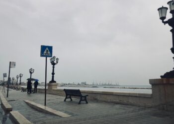 lungomare pioggia
