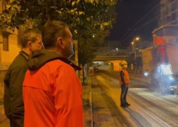 Bari, Nuovo Asfalto Per Il Sottopasso Sant’antonio. Decaro: “era Uno Dei Luoghi