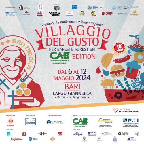 02 05 24 Presentata La Decima Edizione Del Villaggio Del Gusto Locandina (1)