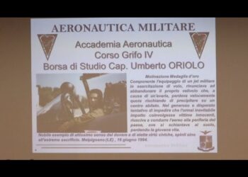 Il Liceo Fermi Ricorda Il Capitano Umberto Oriolo: Consegnate Borse Di Studio In Memoria Del Pilota