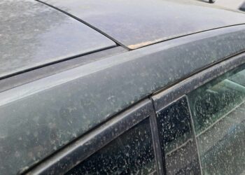 Pioggia Sabbia Auto Sporca