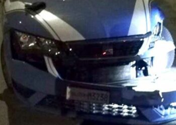 Polizia Auto Speronata