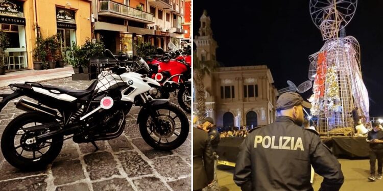 Polizia Falci San Nicoola Ev