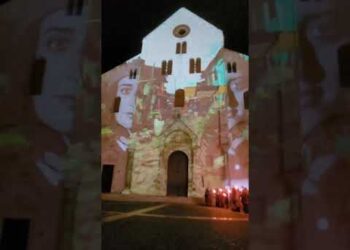 San Nicola, Pianoforte Di Renzo Rubino E Videomapping Coi Volti Dei Baresi: L’emozione In Basilica Video
