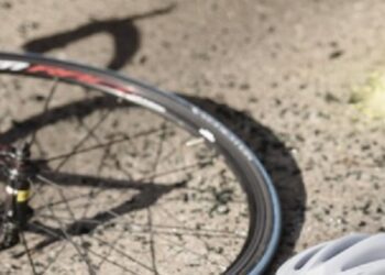 Ciclista Foto Ansa