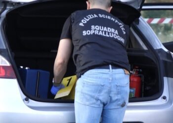 Polizia Scientifica Sparatoria Rilievi Giorno 4