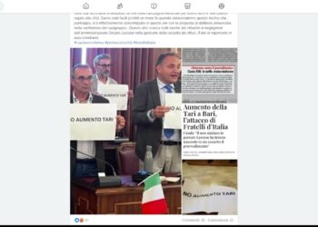 “Da andiamo a stanghiamo”, il centrodestra promette battaglia sugli aumenti Tari a Bari: lunedì si va in Consiglio – VIDEO