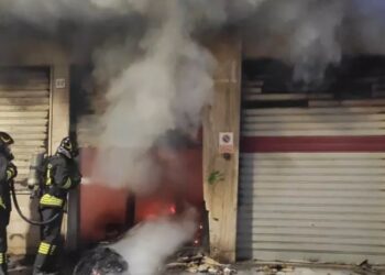 Incendio Barletta