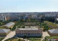 28 08 24 Questa Mattina Sopralluogo Del Sindaco Sul Cantiere Della Ex Caserma Rossani Per I Lavori Di Esecuzione Del Tetto Verde Render Nuova Sede Accademia