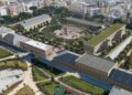 28 08 24 Questa Mattina Sopralluogo Del Sindaco Sul Cantiere Della Ex Caserma Rossani Per I Lavori Di Esecuzione Del Tetto Verde Render Nuova Sede Accademia E Piazza D'arti