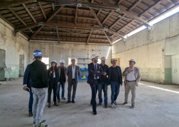 22 10 24 Stamattina Il Sopralluogo Del Sindaco Nel Cantiere Per La Nuova Sede Del Cnr Nella Ex Manifattura Dei Tabacchi 4