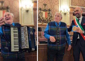 15 11 24 Oggi La Consegna Un Riconoscimento Dell’amministrazione Comunale Al Maestro Pino Di Modugno Per I 90 Anni 2