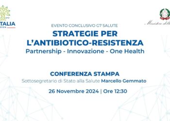 Conferenza stampa dell’evento conclusivo del G7 Salute: “Strategie per l’Antibiotico-Resistenza”