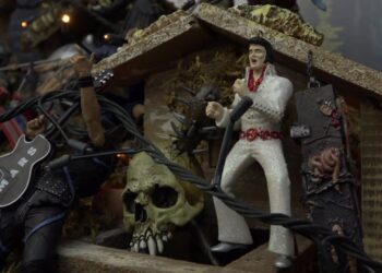 Gli Iron Maiden Sono I Re Magi, Elvis è Un Pastorello: Il ‘presepe Rock’ Del Negozio Di Dischi A Bari – Video