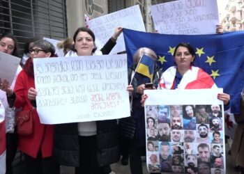 La Comunità Georgiana A Bari Scende In Piazza Per I Propri Connazionali: “non Vogliamo La Russia Nel Nostro Paese” – Video