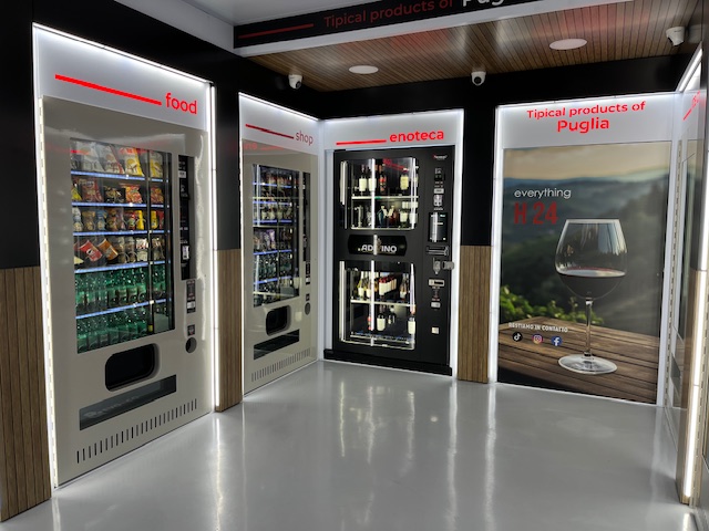 distributore automatico prodotti pugliesi