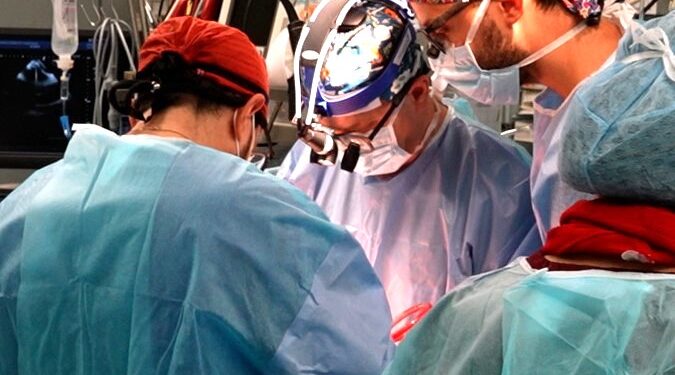 Prof. Bottio Sala Operatoria trapianto cuore Policlinico