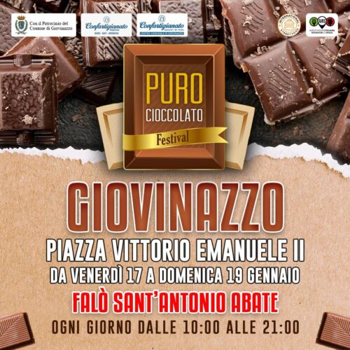 Terza Edizione Tappa Puro Cioccolato Festival Edition Giovinazzo