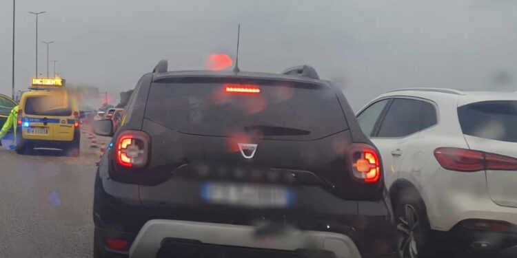 Incidente Statale 16 Pioggia