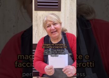 Nunzia La Signora Delle Orecchiette Riceve Una Lettera Dal Papa: “facciamo I Panzerotti Insieme” – Video