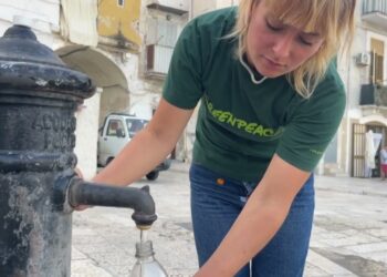Bari, Sostanze Microinquinanti Nell’acqua Dei Rubinetti. Greenpeace: “potenzialmente Pericolose” – Video