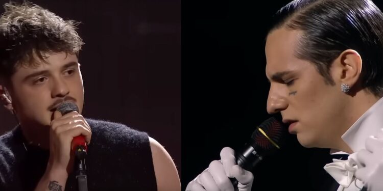 Olly e Achille Lauro