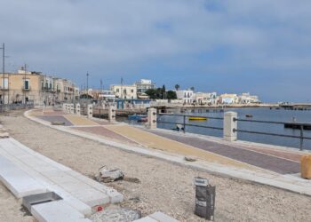 28 04 25 Cantiere Per La Riqualifcazione Del Lungomare Santo Spirito Oggi Il Sopralluogo Del Sindaco 1