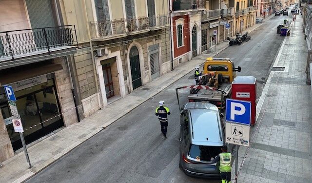 Madonnella auto rimosse
