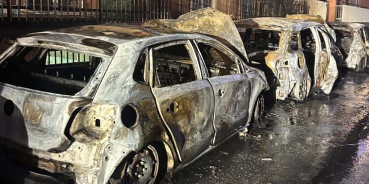 Auto Distrutte Valenzano