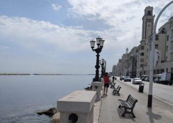 Mare Lungomare Bari Meteo Sereno Poco Nuvoloso