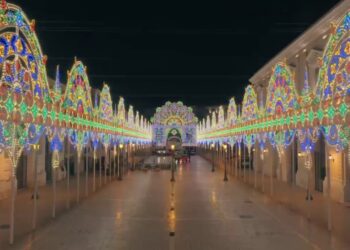 San Nicola, Ecco Come Nasce La Magia Delle Luminarie: Le Immagini Del Drone Su Bari Vecchia – Video