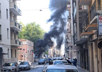 Incendio Libertà