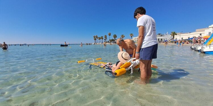 Porto Cesareo spiaggia disabili