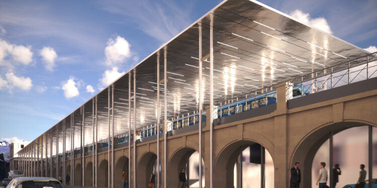 Stefano Boeri Architetti Pensilina Bari Centrale 1