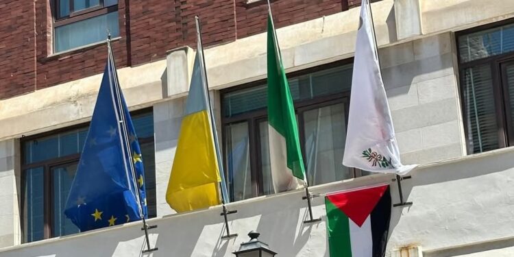 Barletta Palestina Bandiera