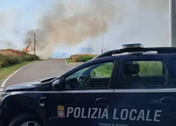 Incendio Brindisi
