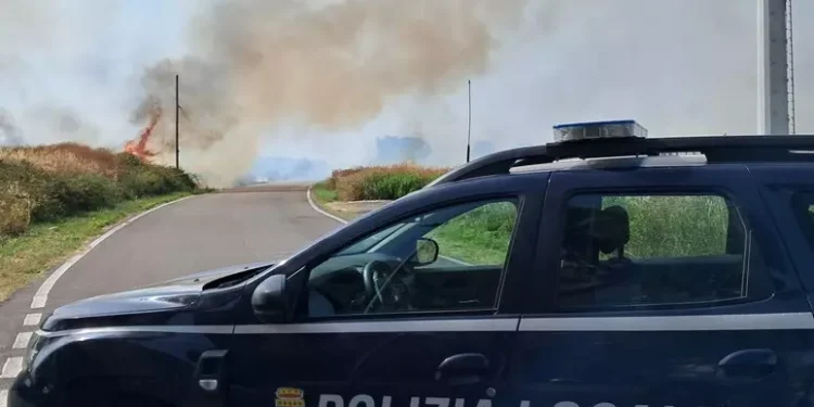 Incendio Brindisi