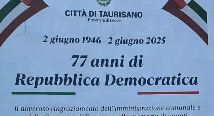 Taurisano Festa Repubblica