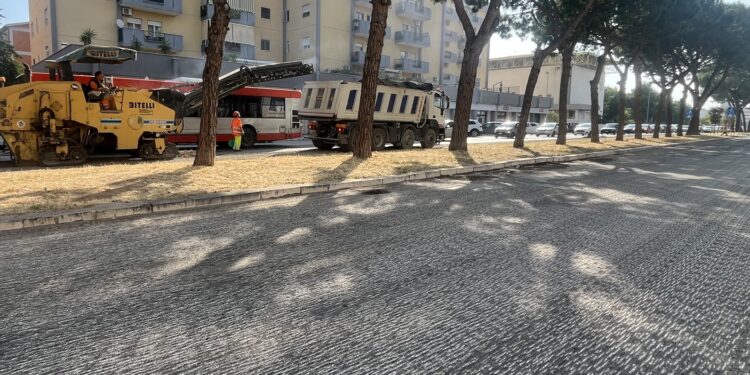 Via Caldarola Lavori