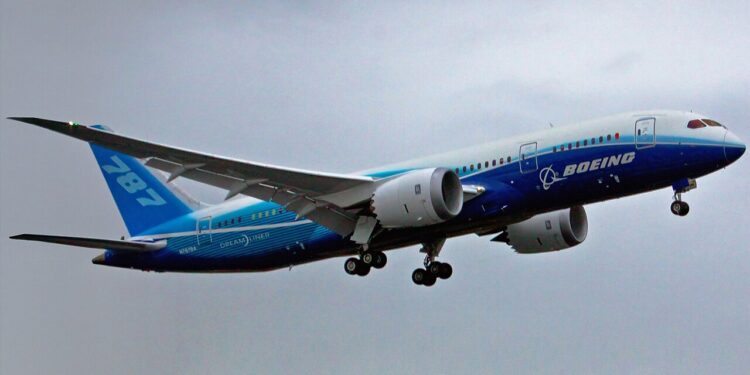 Boeing 787 First Flight