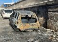 Incendio auto via Dieta