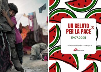 gelato per la pace Gaza