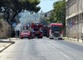 incendio vivaio bari