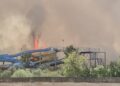 incendio Marina di Pulsano