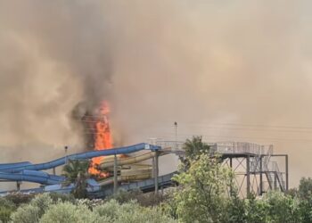 incendio Marina di Pulsano
